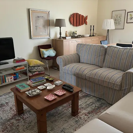 Lua Do Mar - T2 - Piscina - Fte Ao Mar- Apartamento Nazaré