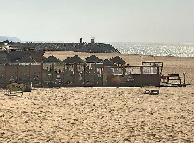 Lua Do Mar - T2 - Piscina - Fte Ao Mar- Назаре